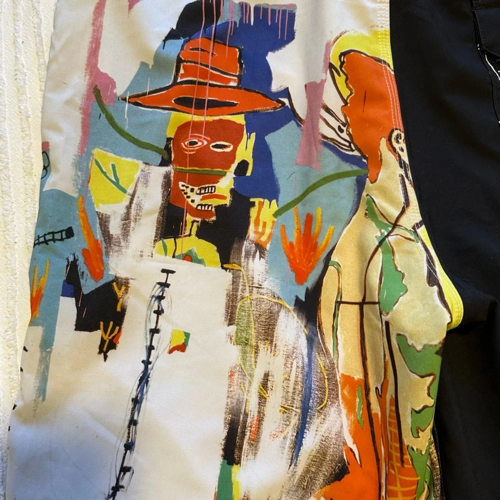 Billabong LAB x Andy Warhol + Jean-Michel Basquiat Board Shorts -‎ Size 33